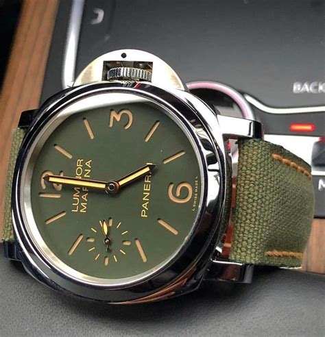 panerai strap canvas|Collection: Panerai Watch Straps .